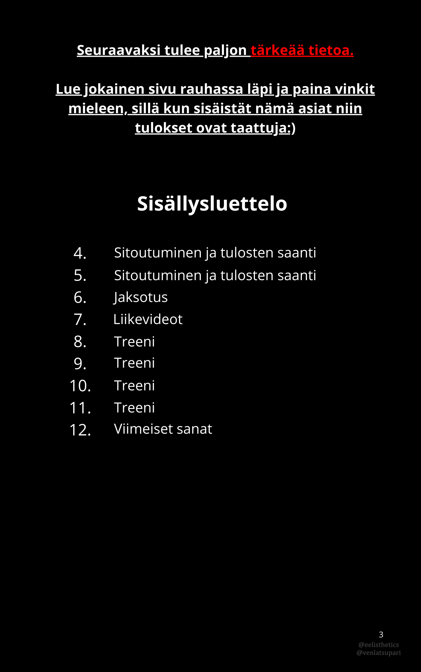 Quad God 2.0 - Treeniohjelma